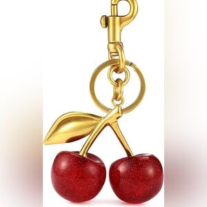 Cherry Bag Charm